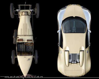 Illustration for article titled Bugatti Veyron 16.4 Centenaire: A Rainbow Of Silly